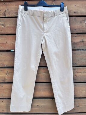 Banana Republic  Hampton Chino Style Pants  Cropped Straight Leg beach cottage